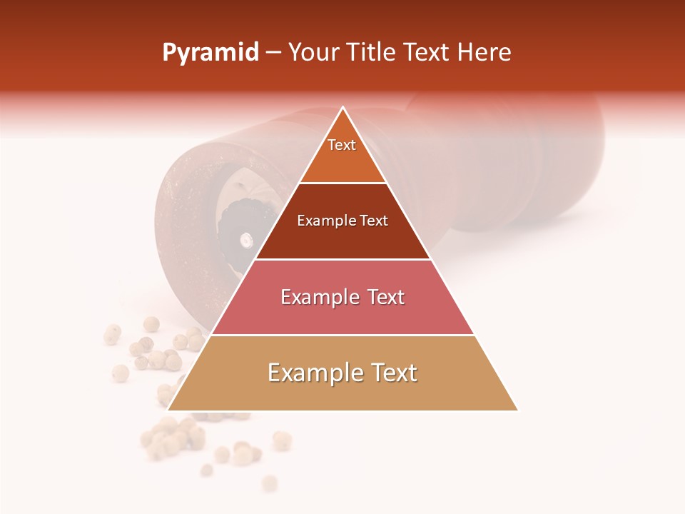 Standing Red Background PowerPoint Template