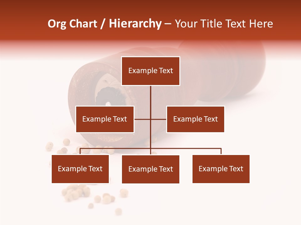 Standing Red Background PowerPoint Template