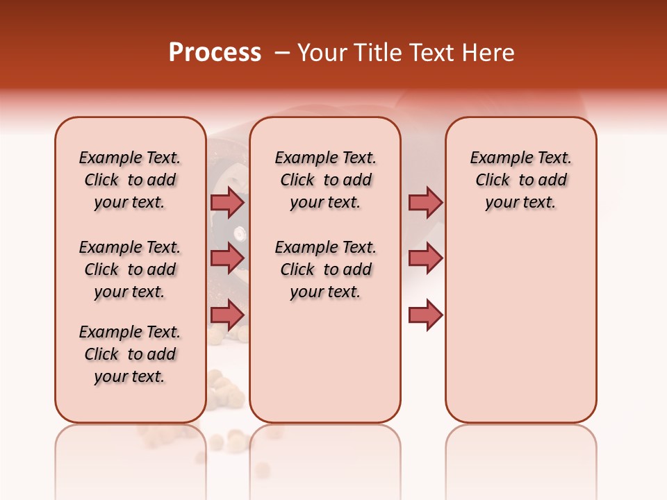 Standing Red Background PowerPoint Template
