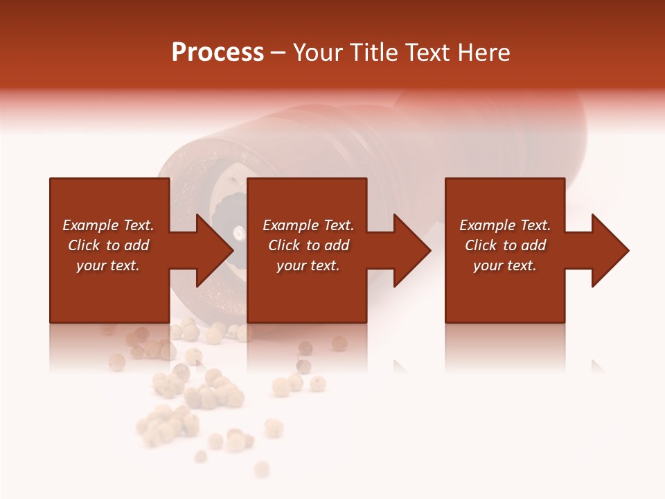 Standing Red Background PowerPoint Template