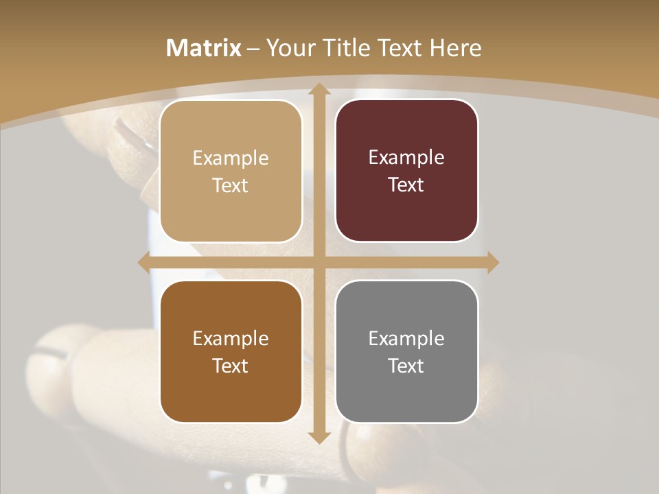 Saving Holding Parts PowerPoint Template