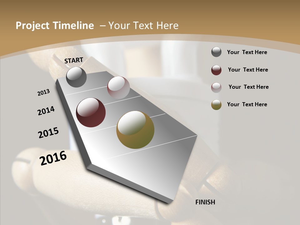 Saving Holding Parts PowerPoint Template