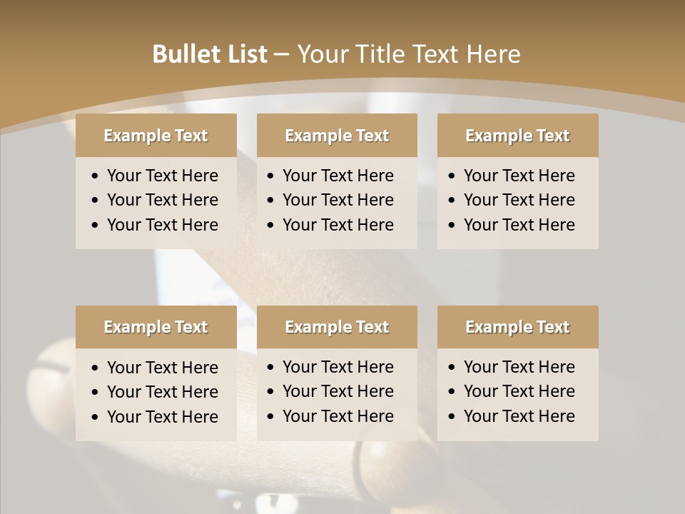 Saving Holding Parts PowerPoint Template