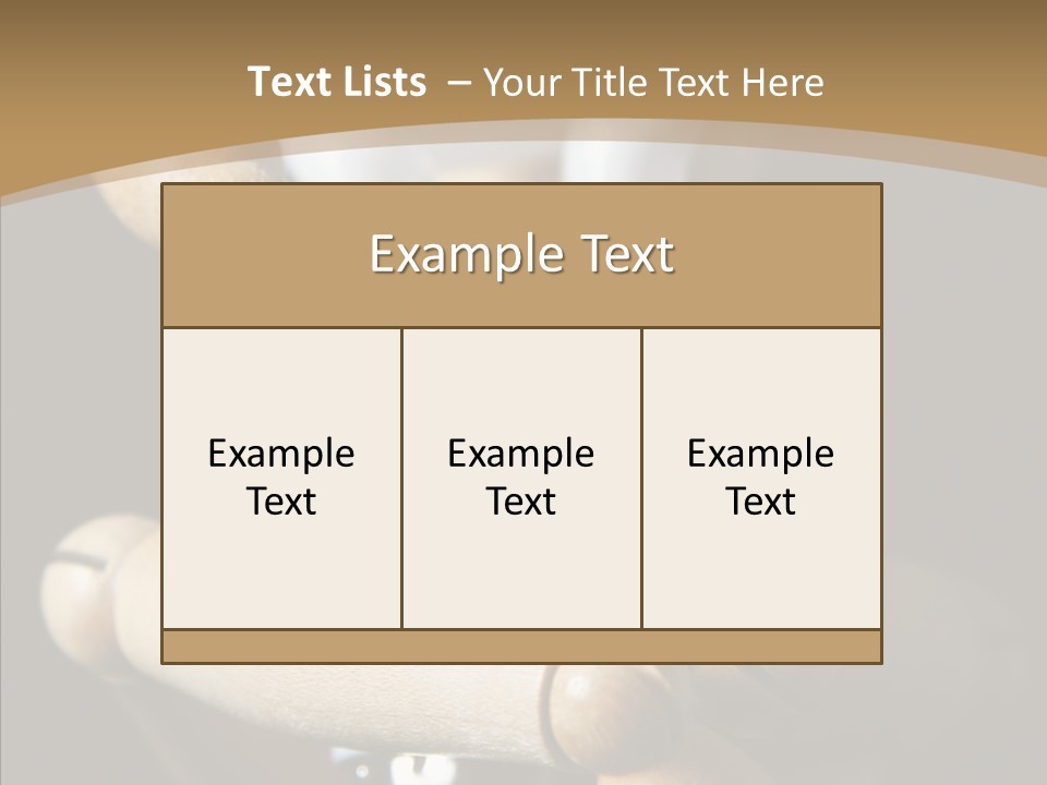 Saving Holding Parts PowerPoint Template