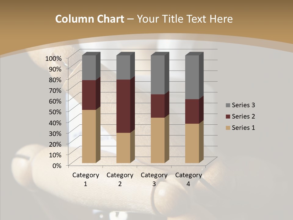 Saving Holding Parts PowerPoint Template