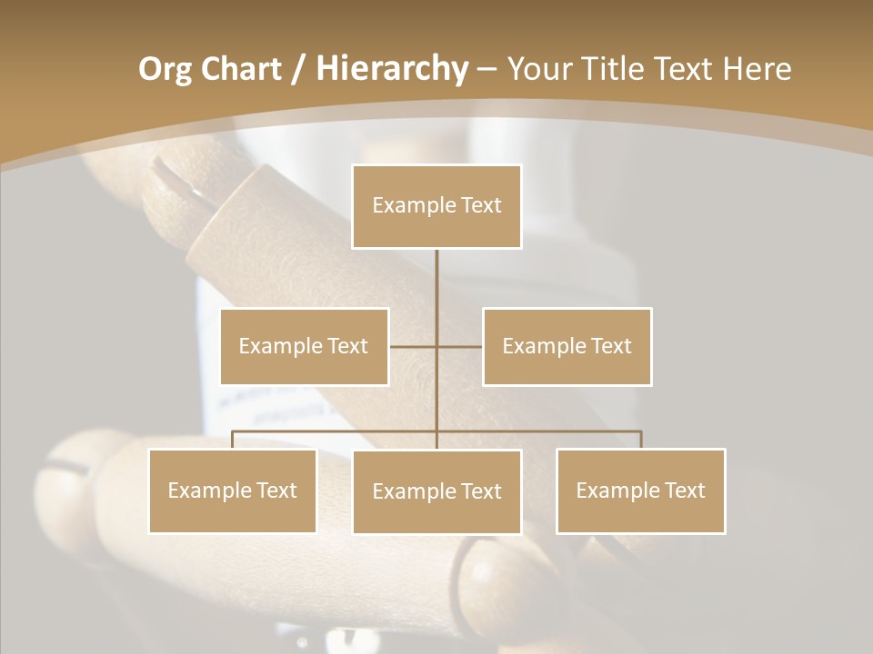 Saving Holding Parts PowerPoint Template