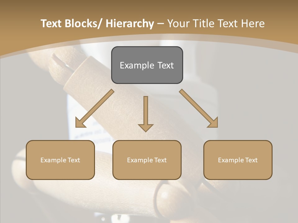 Saving Holding Parts PowerPoint Template