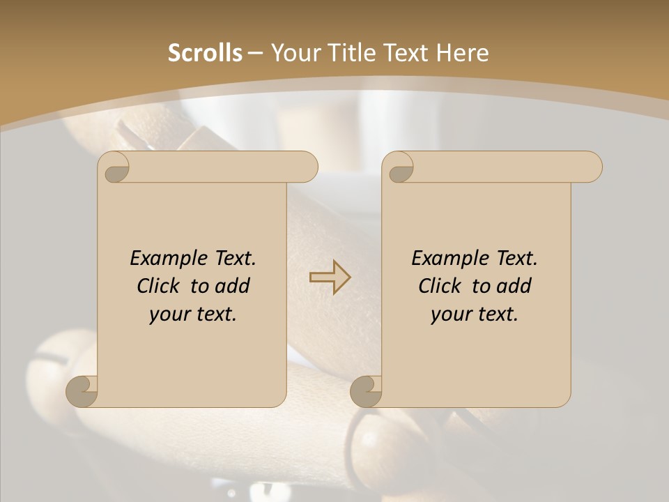 Saving Holding Parts PowerPoint Template