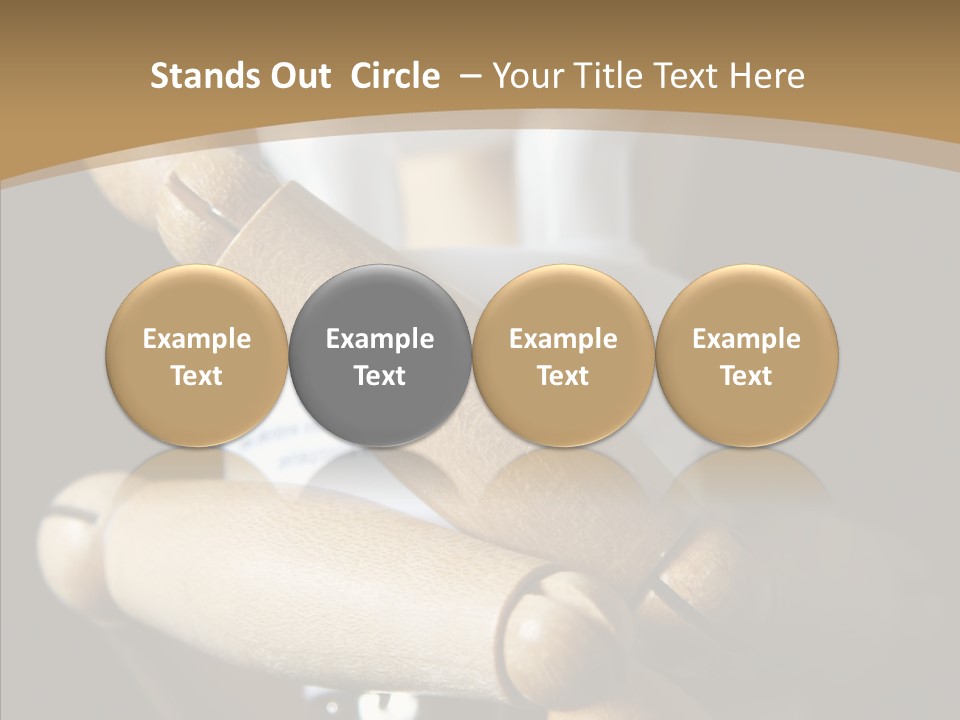 Saving Holding Parts PowerPoint Template