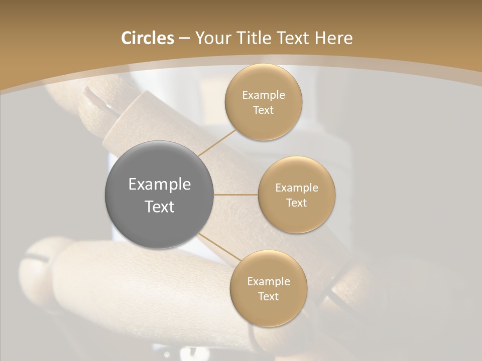 Saving Holding Parts PowerPoint Template