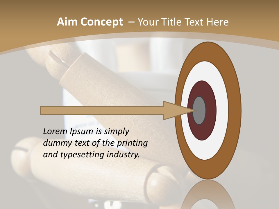 Saving Holding Parts PowerPoint Template