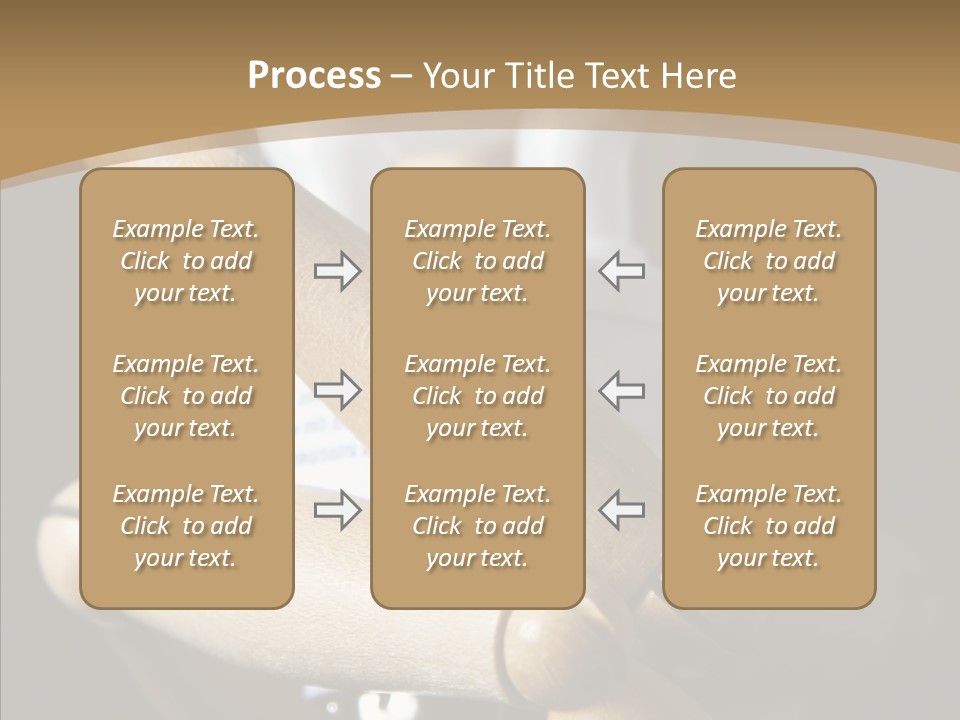 Saving Holding Parts PowerPoint Template