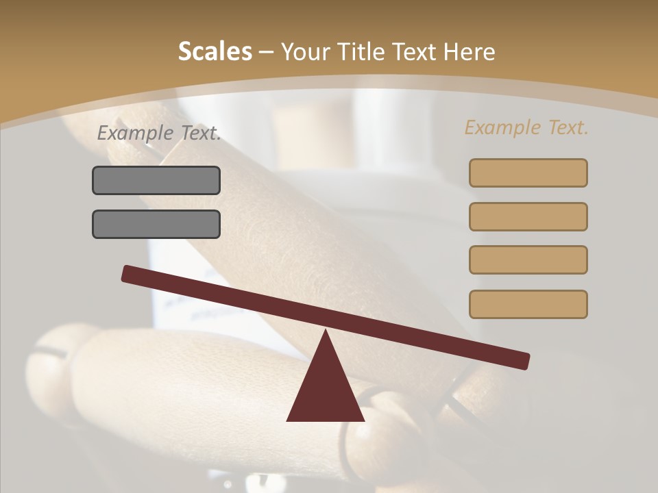 Saving Holding Parts PowerPoint Template