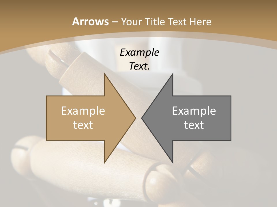 Saving Holding Parts PowerPoint Template