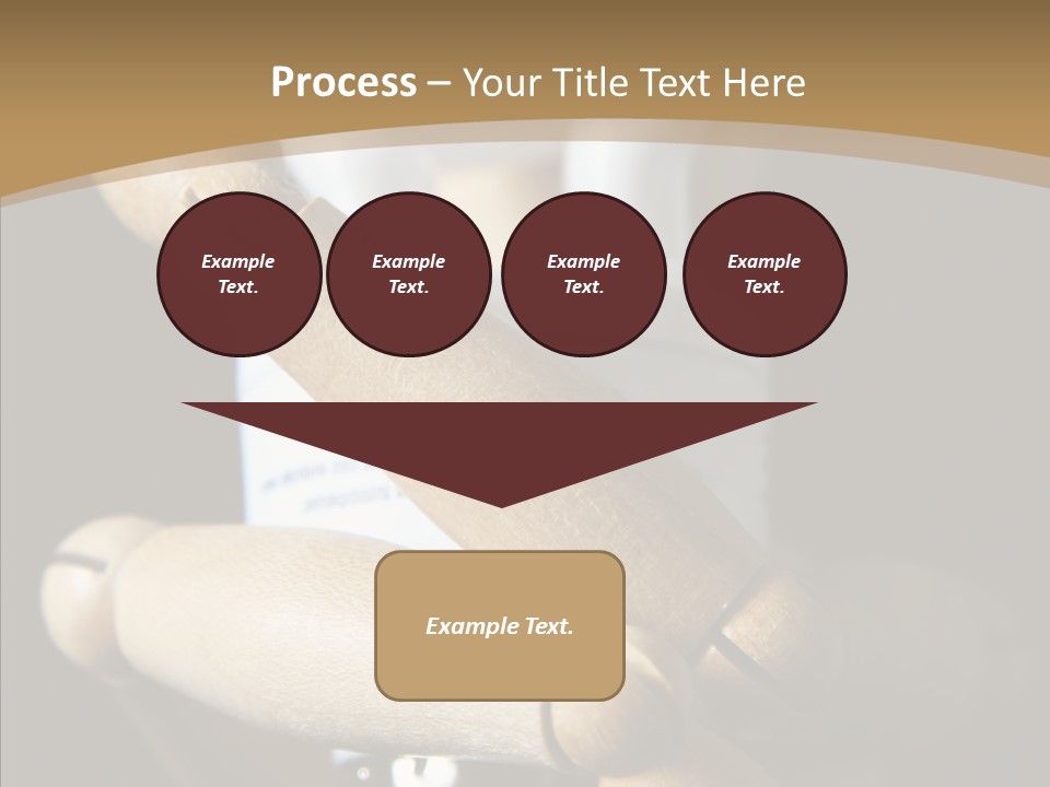 Saving Holding Parts PowerPoint Template