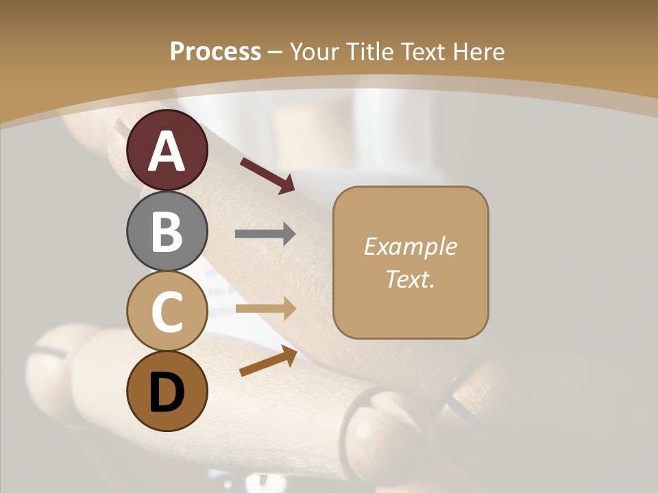 Saving Holding Parts PowerPoint Template