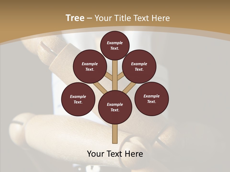 Saving Holding Parts PowerPoint Template