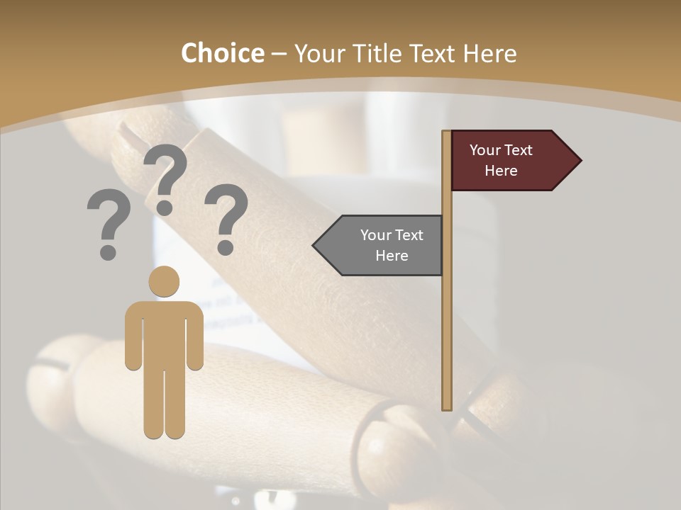 Saving Holding Parts PowerPoint Template