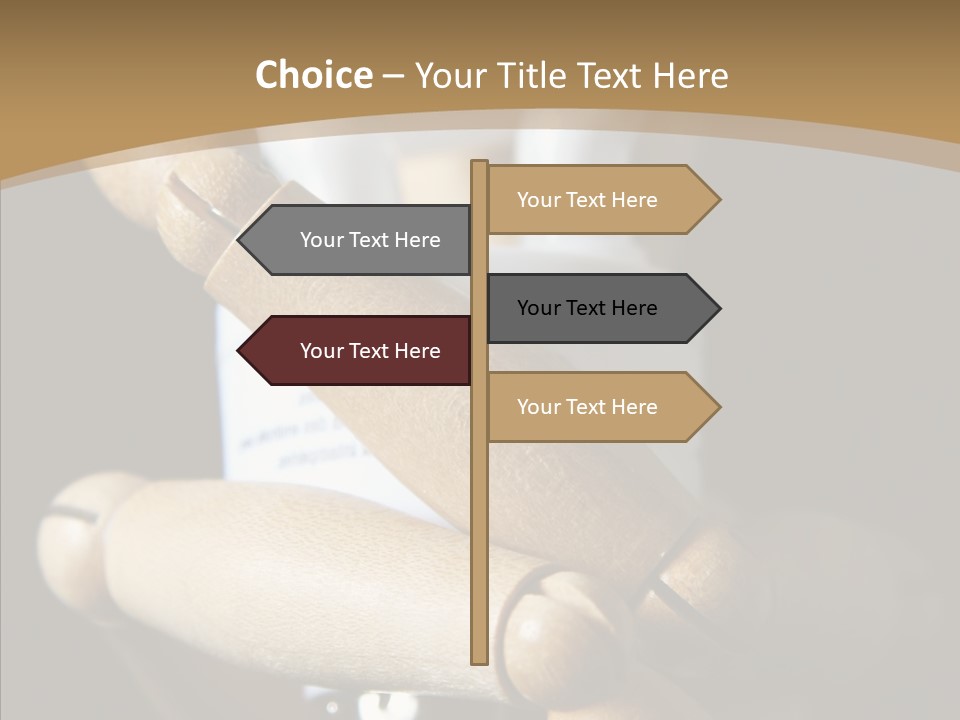 Saving Holding Parts PowerPoint Template