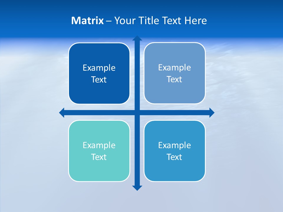 Nature Sky Deep PowerPoint Template