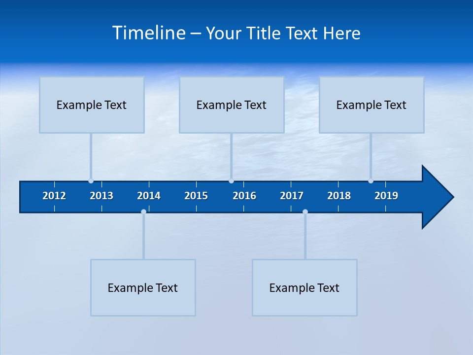 Nature Sky Deep PowerPoint Template