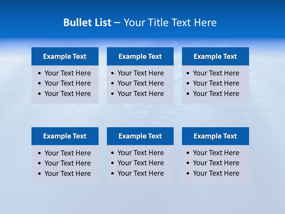 Nature Sky Deep PowerPoint Template