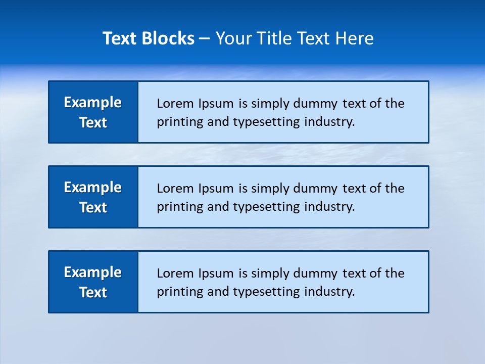 Nature Sky Deep PowerPoint Template