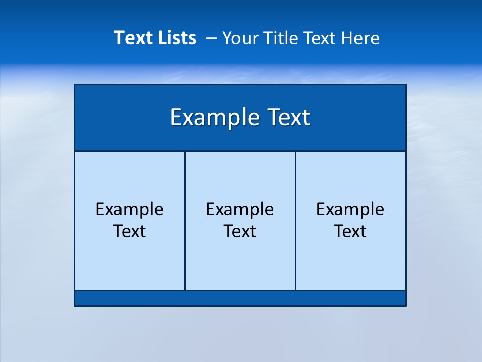 Nature Sky Deep PowerPoint Template