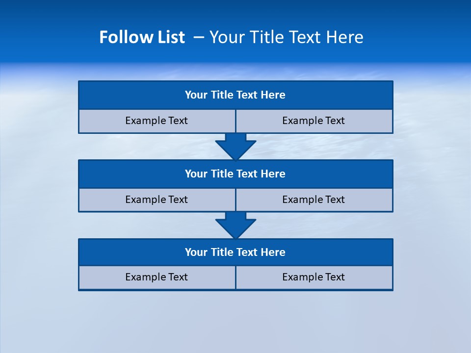 Nature Sky Deep PowerPoint Template