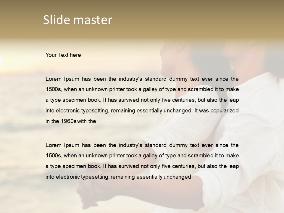 Corporation Human Room PowerPoint Template