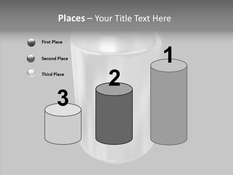 Blank Beverage Isolated PowerPoint Template