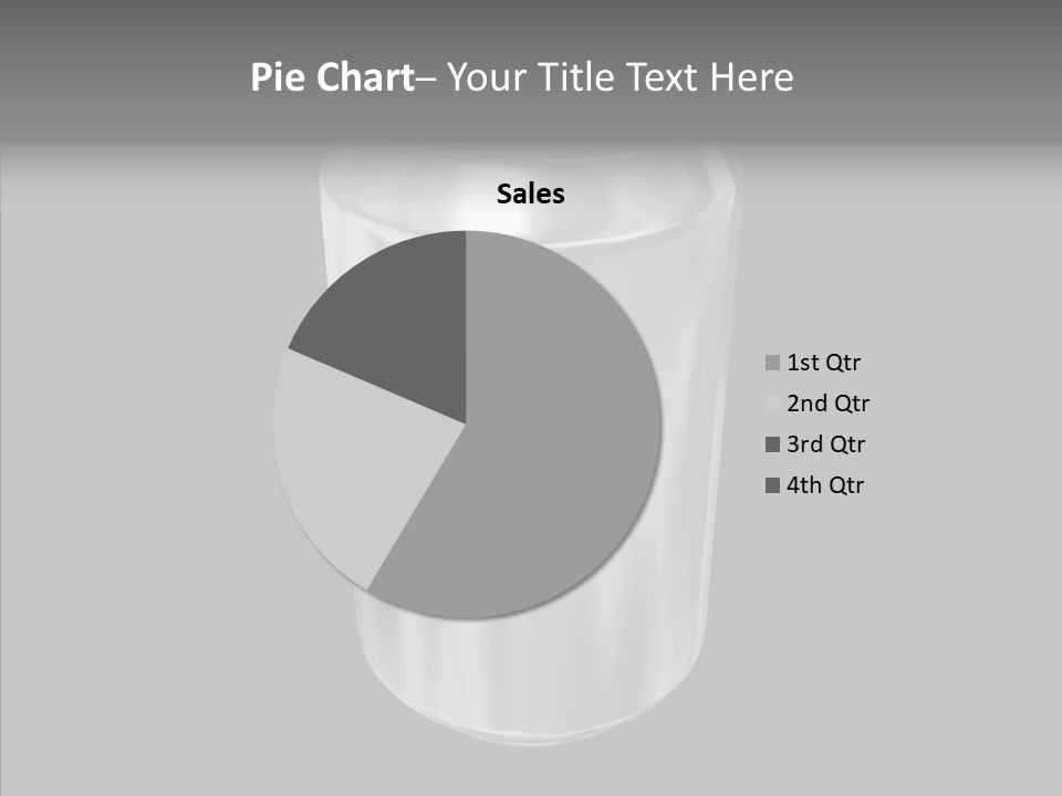 Blank Beverage Isolated PowerPoint Template