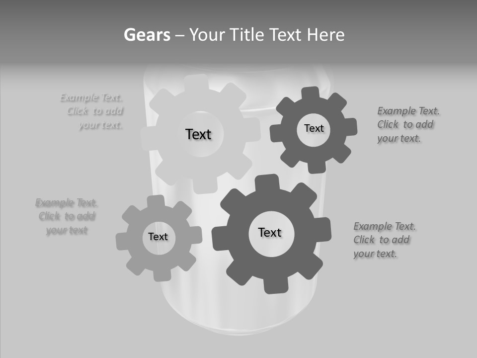 Blank Beverage Isolated PowerPoint Template