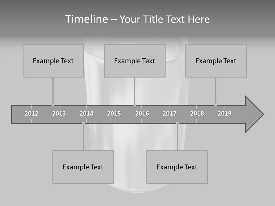 Blank Beverage Isolated PowerPoint Template