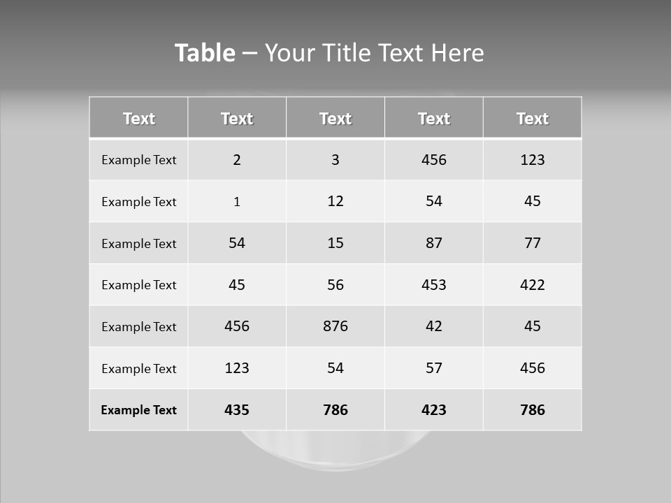 Blank Beverage Isolated PowerPoint Template