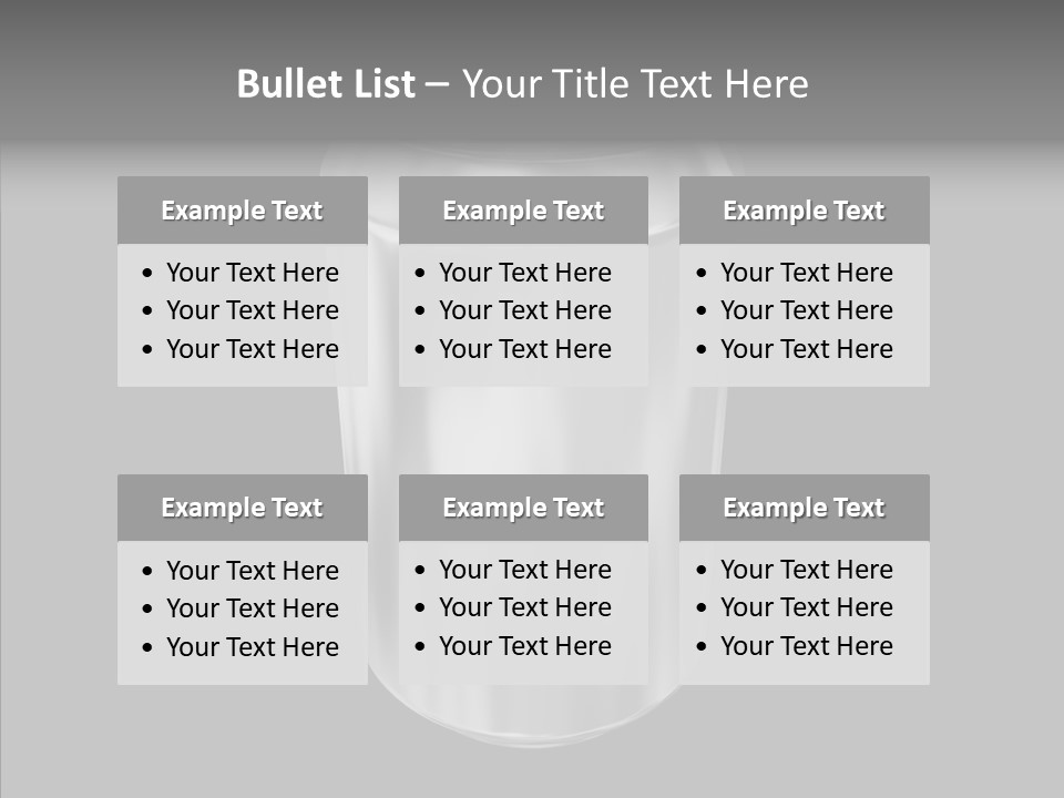 Blank Beverage Isolated PowerPoint Template