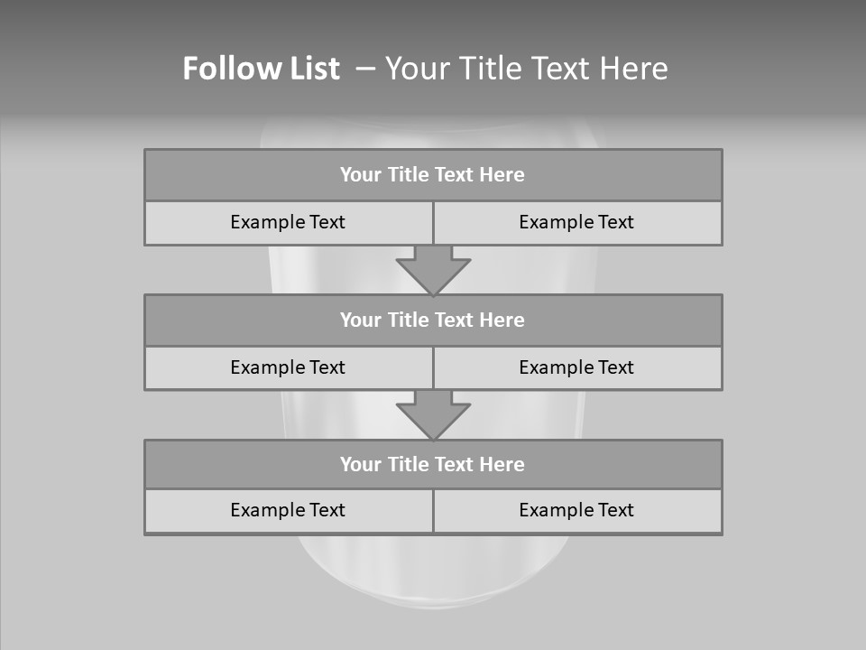 Blank Beverage Isolated PowerPoint Template