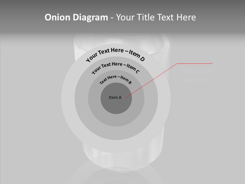 Blank Beverage Isolated PowerPoint Template