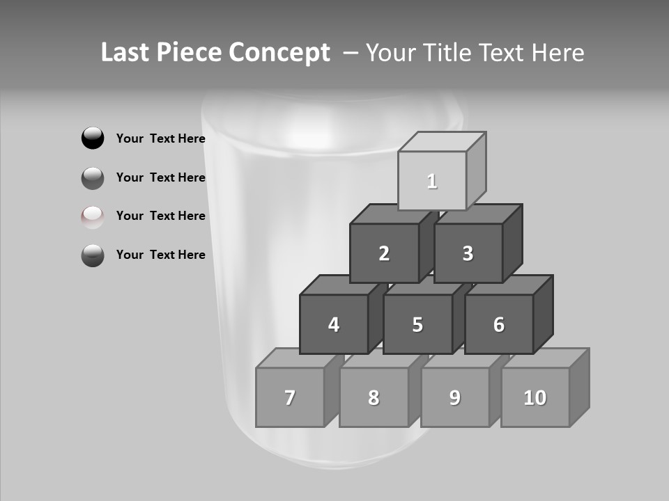 Blank Beverage Isolated PowerPoint Template