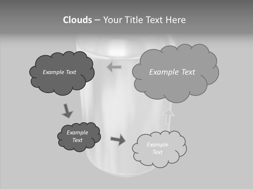 Blank Beverage Isolated PowerPoint Template