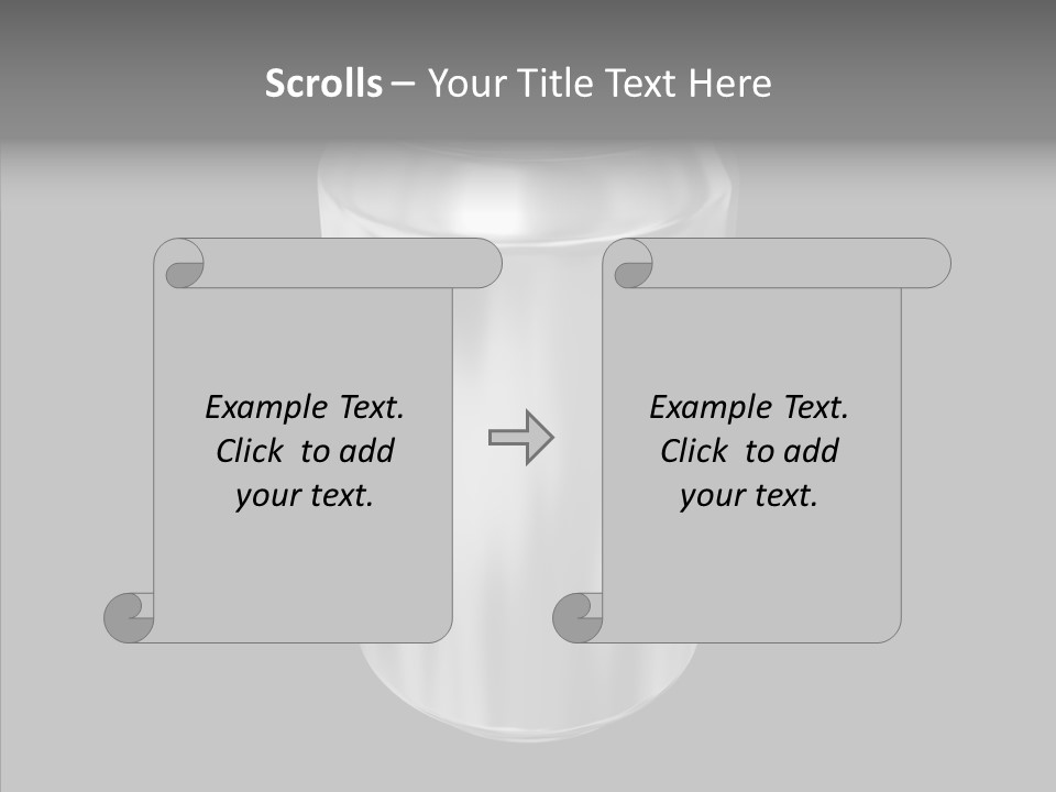 Blank Beverage Isolated PowerPoint Template