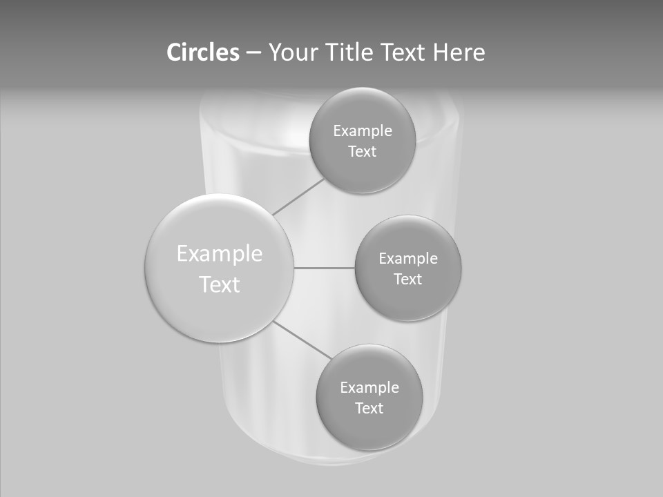 Blank Beverage Isolated PowerPoint Template