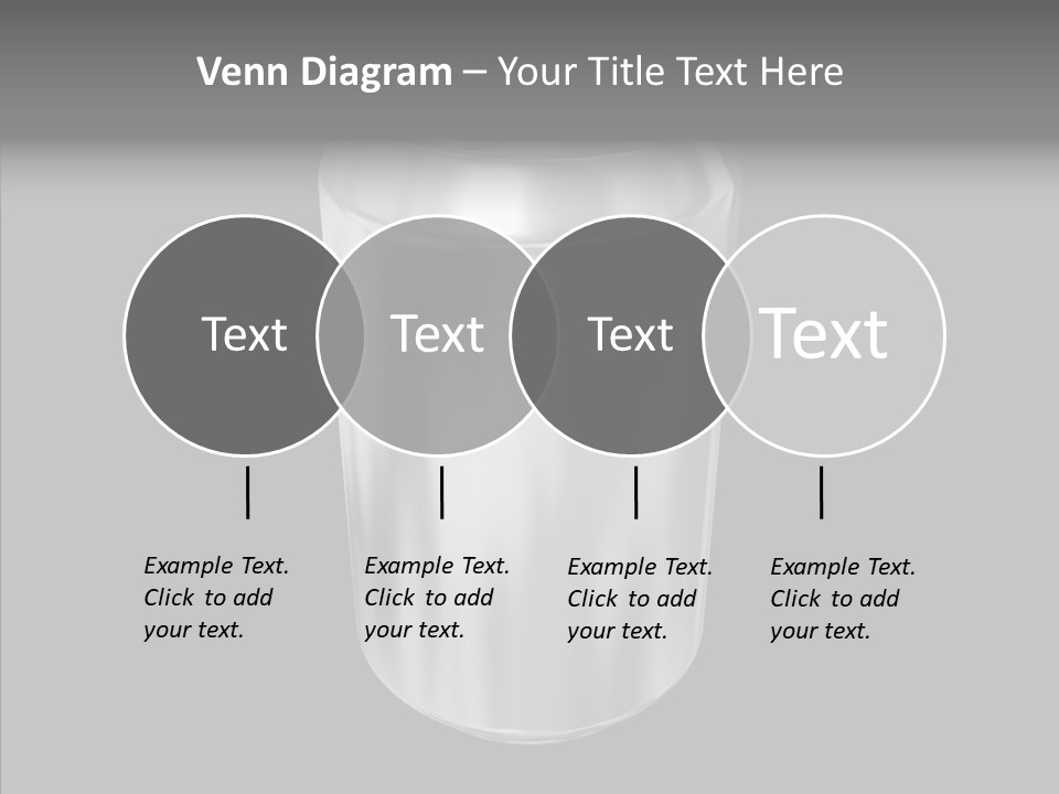 Blank Beverage Isolated PowerPoint Template