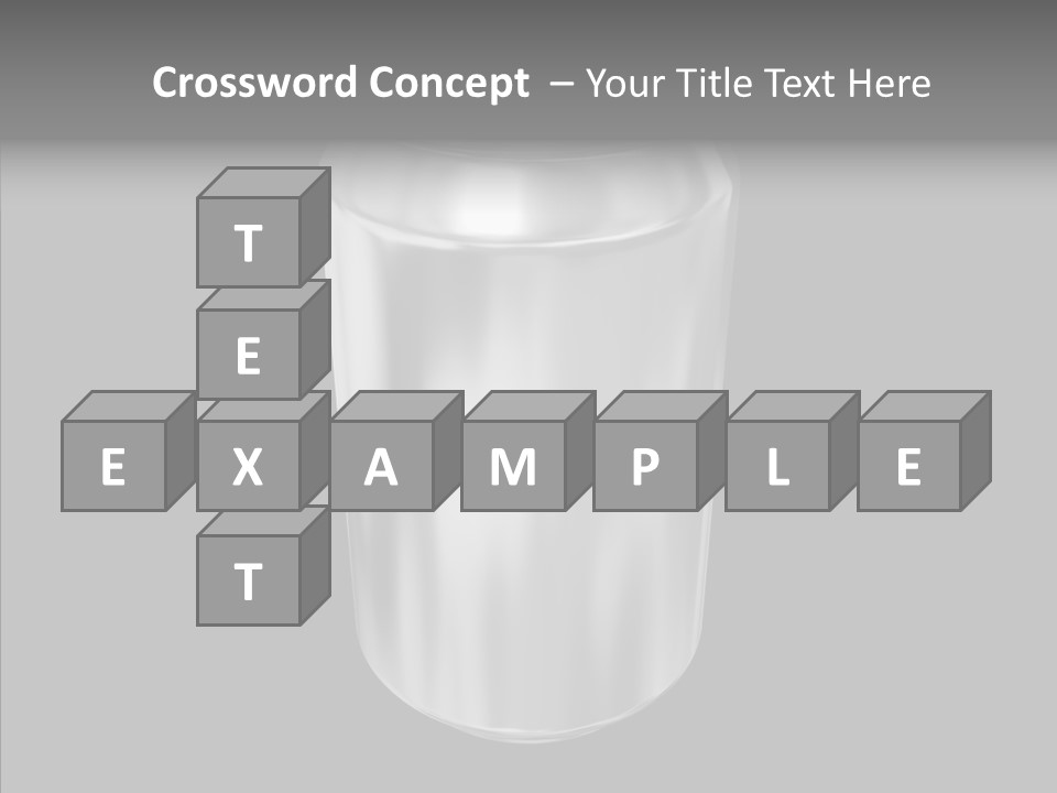 Blank Beverage Isolated PowerPoint Template