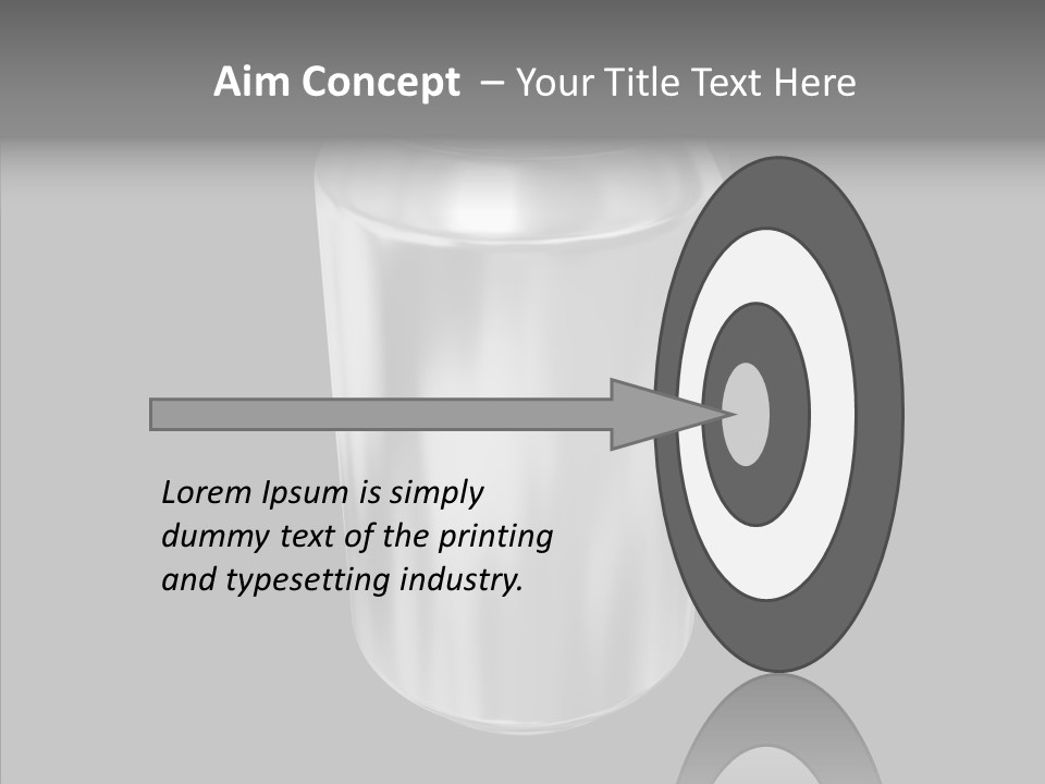 Blank Beverage Isolated PowerPoint Template