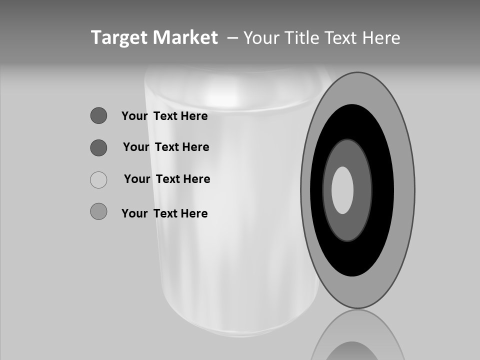 Blank Beverage Isolated PowerPoint Template