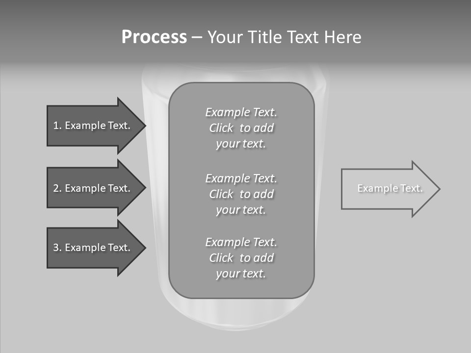 Blank Beverage Isolated PowerPoint Template