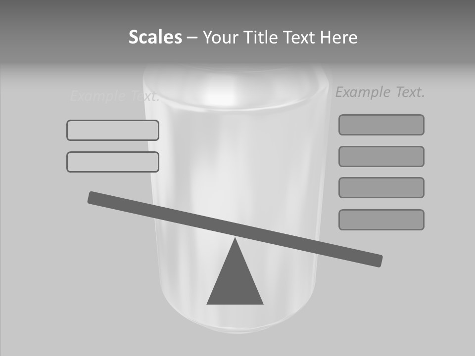 Blank Beverage Isolated PowerPoint Template