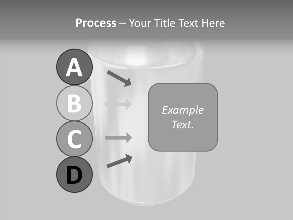 Blank Beverage Isolated PowerPoint Template