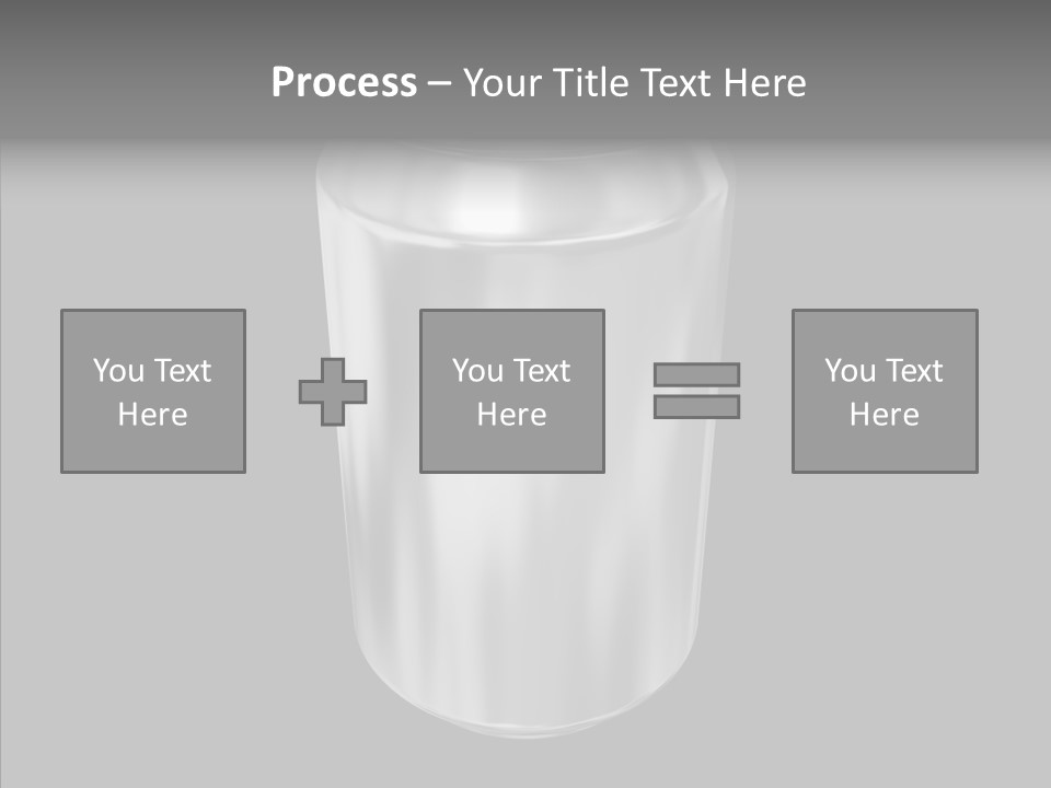 Blank Beverage Isolated PowerPoint Template